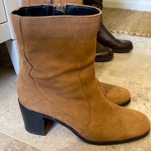 Zara Brown suede Boots